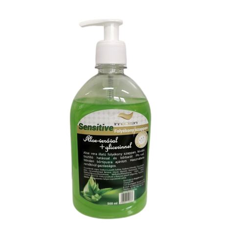 Innoclean Innoclean folyékony szappan Sensitive Aloe Verás 0 5 l