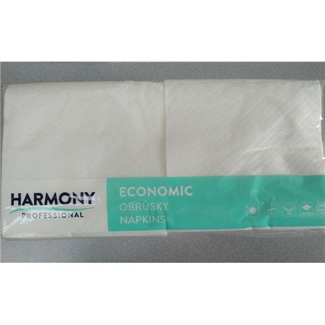 Harmony Economic szalvéta 1 rétegű fehér 1ł4 hajtogatott