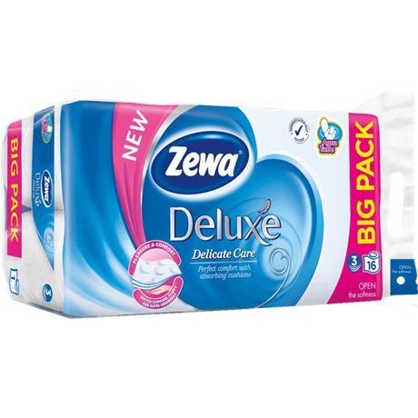 Zewa Deluxe toalettpapír 3 rtg. fehérłsoftblossom 16 tekłcsg változó illatban